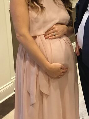 Donna Morgan Blush Pink Dress